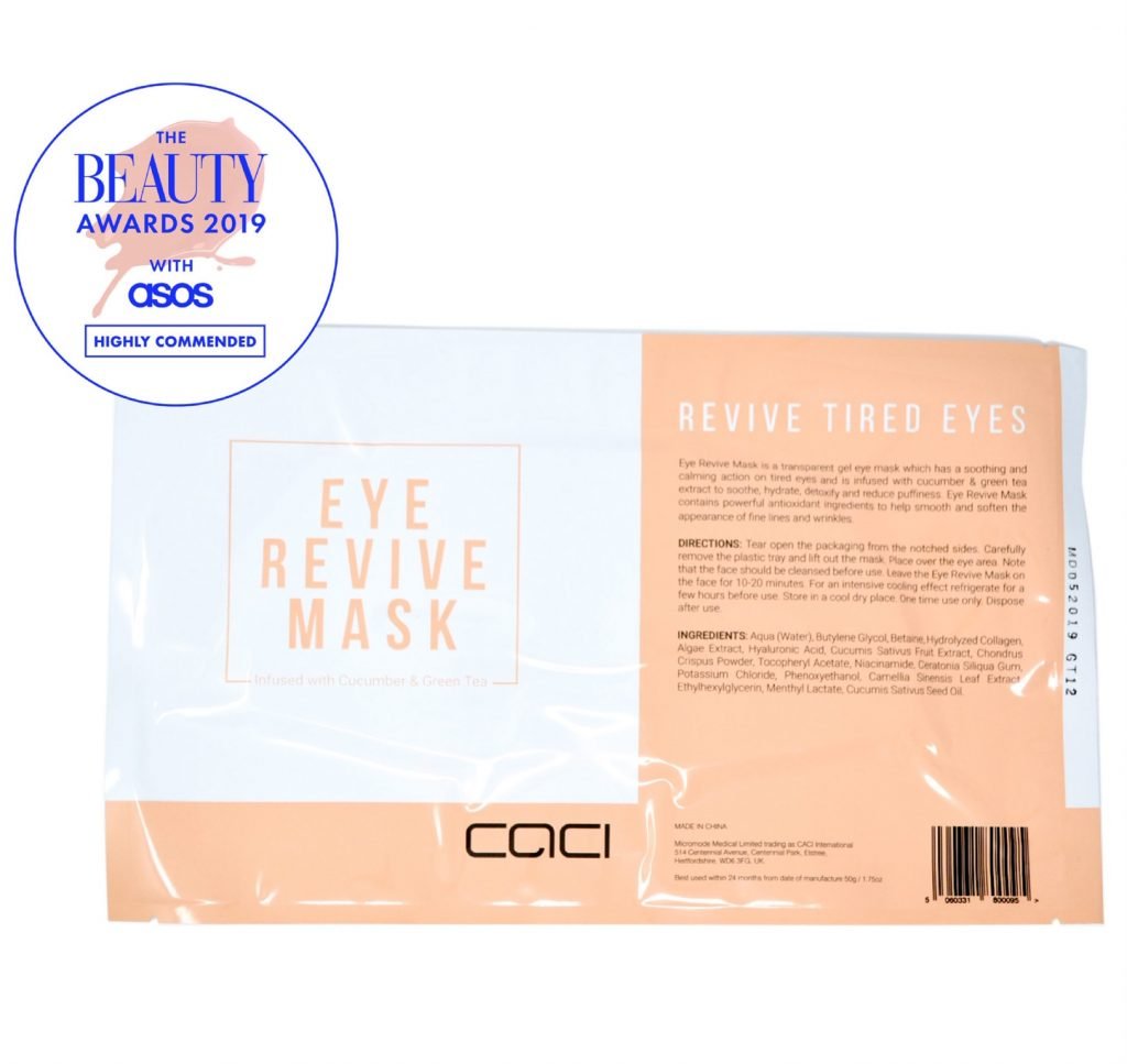 CACI eye revive mask