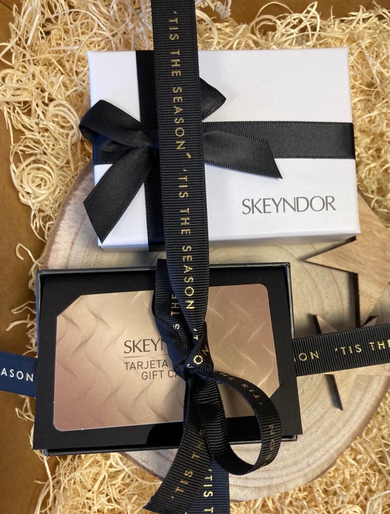 Gift Voucher with FREE Skeyndor gift